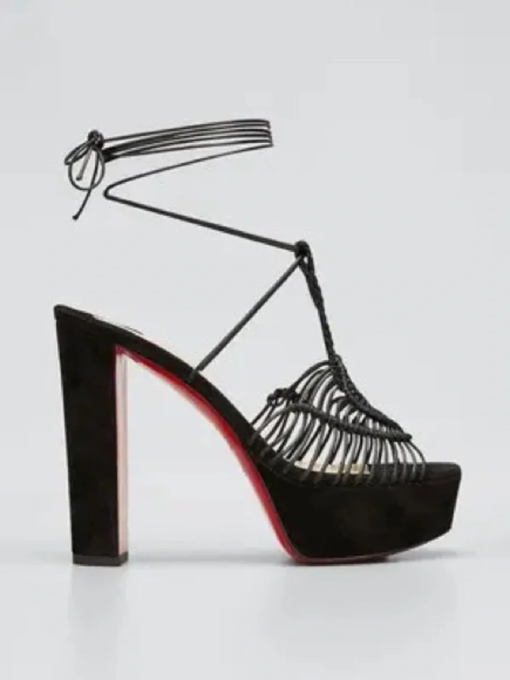 NWOT Christian Louboutin Janis Alta Platform Espadrilles
